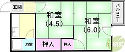 アンコート宮丘 2Kの間取図画像