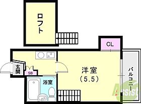 板宿第2マンション  ｜ 兵庫県神戸市長田区高取山町2丁目15-19（賃貸アパート1K・2階・16.05㎡） その2