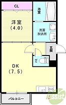 ルミエール西代Ｂ棟  ｜ 兵庫県神戸市長田区池田上町（賃貸アパート1DK・1階・28.98㎡） その2