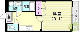 レジデンスE&R  ｜ 兵庫県神戸市西区白水2丁目（賃貸マンション1K・2階・30.96㎡） その2