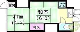 サニーグランド長田  ｜ 兵庫県神戸市長田区明泉寺町2丁目（賃貸アパート2K・2階・28.00㎡） その2