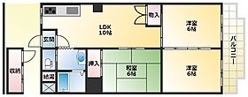 メガロコープ平野2号棟  ｜ 大阪府大阪市平野区平野宮町1丁目7-2（賃貸マンション3LDK・3階・57.94㎡） その2