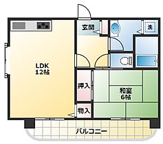 ふぁみ～ゆ東住吉  ｜ 大阪府大阪市東住吉区住道矢田7丁目17-17（賃貸マンション1LDK・4階・43.74㎡） その2