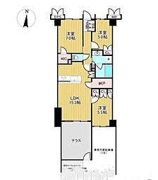 間取図画像 3SLDK