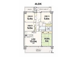 間取図画像 4LDK