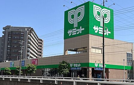 サミットストア 鳩ヶ谷駅前店 110m