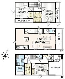 川口市青木3丁目 新築分譲住宅 2号棟/全2棟