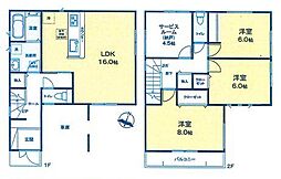 川口市芝高木1丁目 新築分譲住宅 1号棟/全3棟