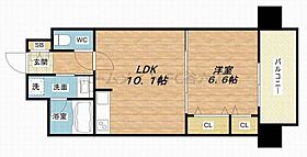 ベリー海老江  ｜ 大阪府大阪市福島区鷺洲5丁目12-20（賃貸マンション1LDK・14階・41.80㎡） その2