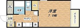 M LIFE森ノ宮  ｜ 大阪府大阪市中央区森ノ宮中央1丁目（賃貸マンション1K・5階・25.38㎡） その2