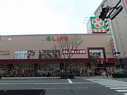 【スーパー】ライフ太融寺店まで145ｍ