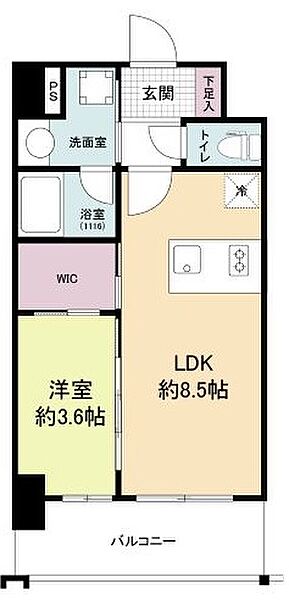 リヴェント福島 ｜大阪府大阪市福島区鷺洲3丁目(賃貸マンション1LDK・7階・31.79㎡)の写真 その2