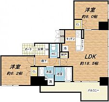 グランドメゾン天王寺真田山  ｜ 大阪府大阪市天王寺区玉造本町（賃貸マンション2LDK・7階・67.97㎡） その2