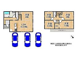 栗東市中沢2丁目　新築一戸建て　3期　1号地