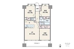 間取図画像 3LDK