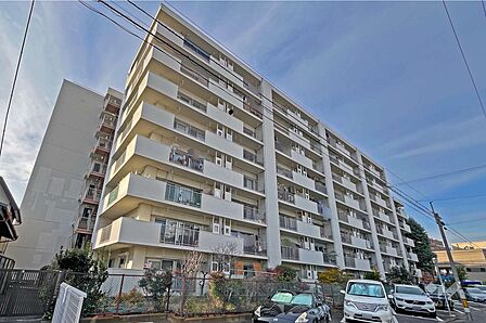 東建西が丘マンションの外観(南東側から)