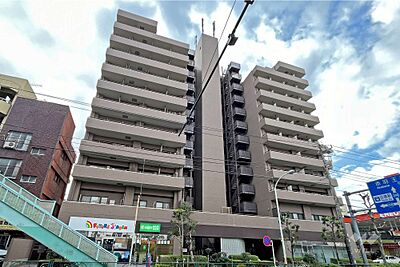 外観：コスモ田端の外観（北東側から）