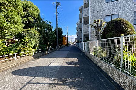 鳩ヶ谷第2ローヤルコーポの外観(南東側から)