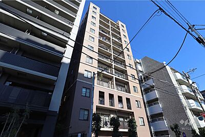外観：ヴィアーレタワー西川口の外観（南西側から）