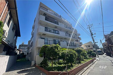 赤羽シティハイツの外観(南西側から)
