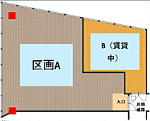 ひらかたサンプラザ1号館の間取図画像