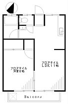 コーポ本橋 205 ｜ 東京都杉並区善福寺２丁目24-25（賃貸アパート1LDK・2階・37.12㎡） その2