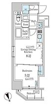 東京都港区西新橋3丁目（賃貸マンション1LDK・5階・34.51㎡） その2