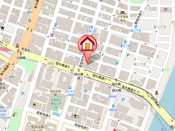 レジディア銀座東 ｜東京都中央区湊3丁目(賃貸マンション2DK・4階・46.98㎡)の写真 その14