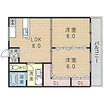 メゾンみつわ  ｜ 大阪府大阪市淀川区西三国2丁目12-66（賃貸マンション2LDK・3階・50.00㎡） その2