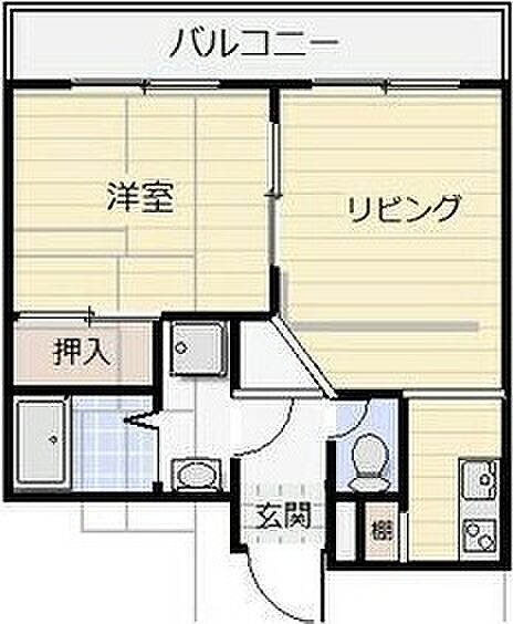 ハイツエルザ ｜大阪府大阪市淀川区塚本5丁目(賃貸マンション1LDK・4階・33.85㎡)の写真 その11