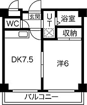 第7浦濱ビレッジ 105 ｜ 大阪府大阪市淀川区西三国4丁目1-5（賃貸マンション1DK・1階・30.00㎡） その2