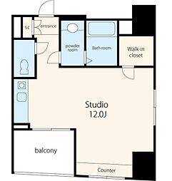 VORT銀座レジデンスの間取図画像