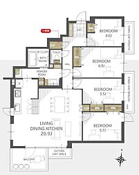 間取図画像 4LDK