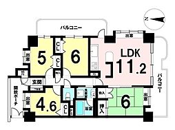 間取図画像 4LDK