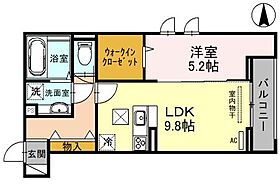 D-room塚口町 101 ｜ 兵庫県尼崎市塚口町6丁目41-7（賃貸アパート1LDK・1階・41.61㎡） その2