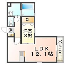 メゾン・ド・リオ 102 ｜ 兵庫県西宮市甲子園町14-13（賃貸アパート1LDK・1階・38.85㎡） その2