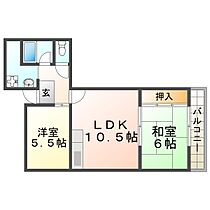 グリーンマンション 101 ｜ 兵庫県西宮市西田町5-10（賃貸マンション2LDK・1階・50.00㎡） その2