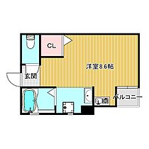 camellia 302 ｜ 兵庫県尼崎市七松町3丁目2-1（賃貸アパート1R・3階・23.30㎡） その2