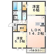 D-ROOM立花 205 ｜ 兵庫県尼崎市七松町1丁目11-19（賃貸アパート2LDK・2階・58.65㎡） その2