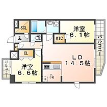 La Douceur　西宮北口 104 ｜ 兵庫県西宮市大屋町14-5（賃貸マンション2LDK・1階・65.14㎡） その2