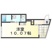 コンフォート武庫之荘東 201 ｜ 兵庫県尼崎市武庫之荘東2丁目32-27（賃貸アパート1R・2階・25.38㎡） その2