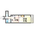 ベルメゾン西宮3階6.8万円