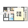 猪名寺パークマンション・13階3.9万円