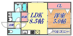 アネシスコート門口  ｜ 兵庫県神戸市兵庫区門口町（賃貸マンション1LDK・3階・32.63㎡） その2