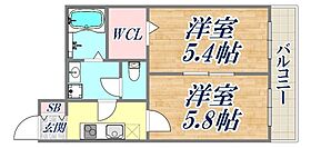 クレール久保  ｜ 兵庫県神戸市北区谷上西町（賃貸マンション2K・3階・36.00㎡） その2