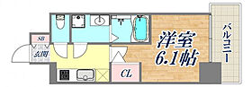 エスリード神戸兵庫駅マリーナスクエア  ｜ 兵庫県神戸市兵庫区駅南通1丁目（賃貸マンション1K・6階・21.68㎡） その2
