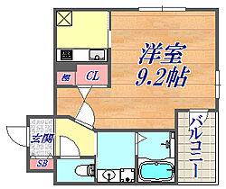 プランドール  ｜ 兵庫県神戸市中央区中山手通7丁目（賃貸マンション1K・2階・30.81㎡） その2