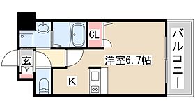 プレサンス三宮東アルバーナ  ｜ 兵庫県神戸市中央区日暮通3丁目（賃貸マンション1R・6階・22.57㎡） その2