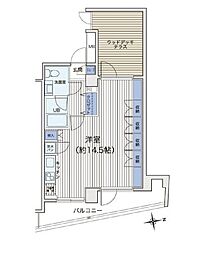 間取図画像 ワンルーム