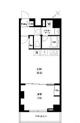 アーバンパーク蒲田南2 1LDKの間取図画像